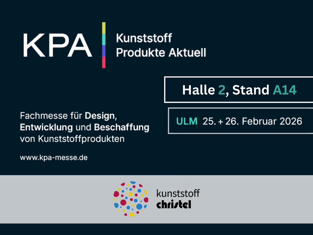 Banner für die KPA-Veranstaltung